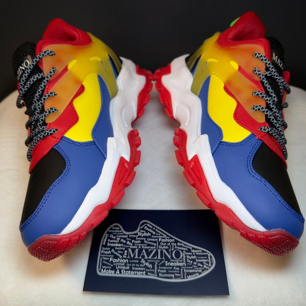 Mazino Molten Multi-Color Sneaker | K-Molten-005-D | Youth 7Y - Picture 4 of 11